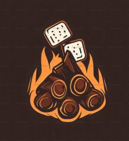 Lagerfeuer mit S'mores